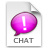 iChat Pink Chat Icon